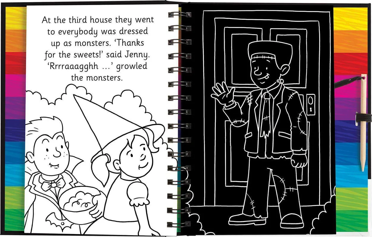 ■ Scratch and Draw Halloween