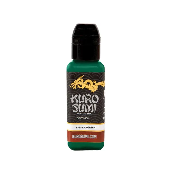 16 Color Primary Set #1  — Kuro Sumi Tattoo Ink — 0.75oz