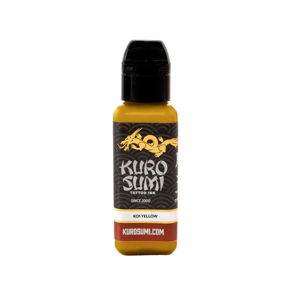 16 Color Primary Set #1  — Kuro Sumi Tattoo Ink — 0.75oz