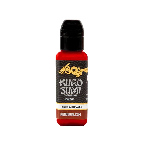 16 Color Primary Set #1  — Kuro Sumi Tattoo Ink — 0.75oz