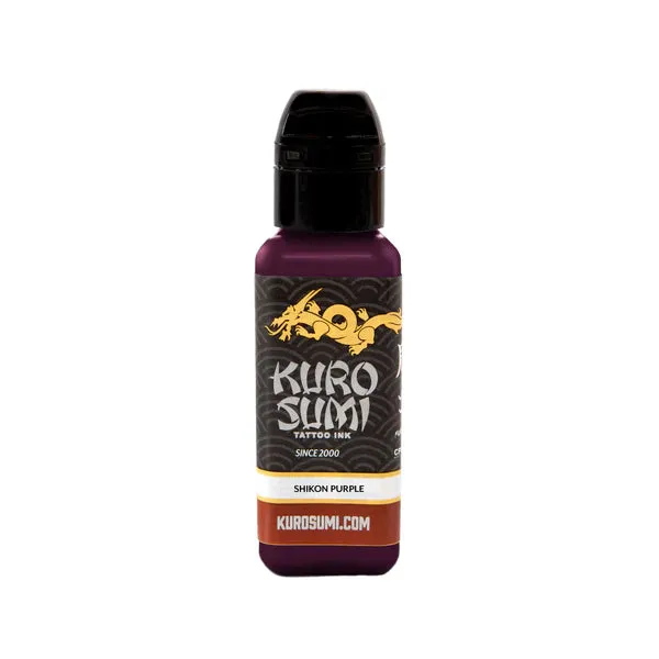 16 Color Primary Set #1  — Kuro Sumi Tattoo Ink — 0.75oz