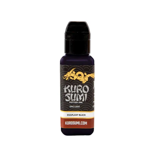 16 Color Primary Set #3  — Kuro Sumi Tattoo Ink — 0.75oz
