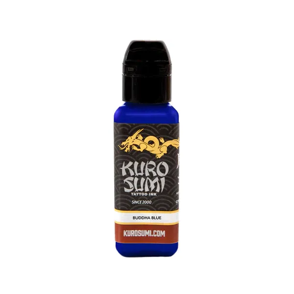 16 Color Primary Set #3  — Kuro Sumi Tattoo Ink — 0.75oz
