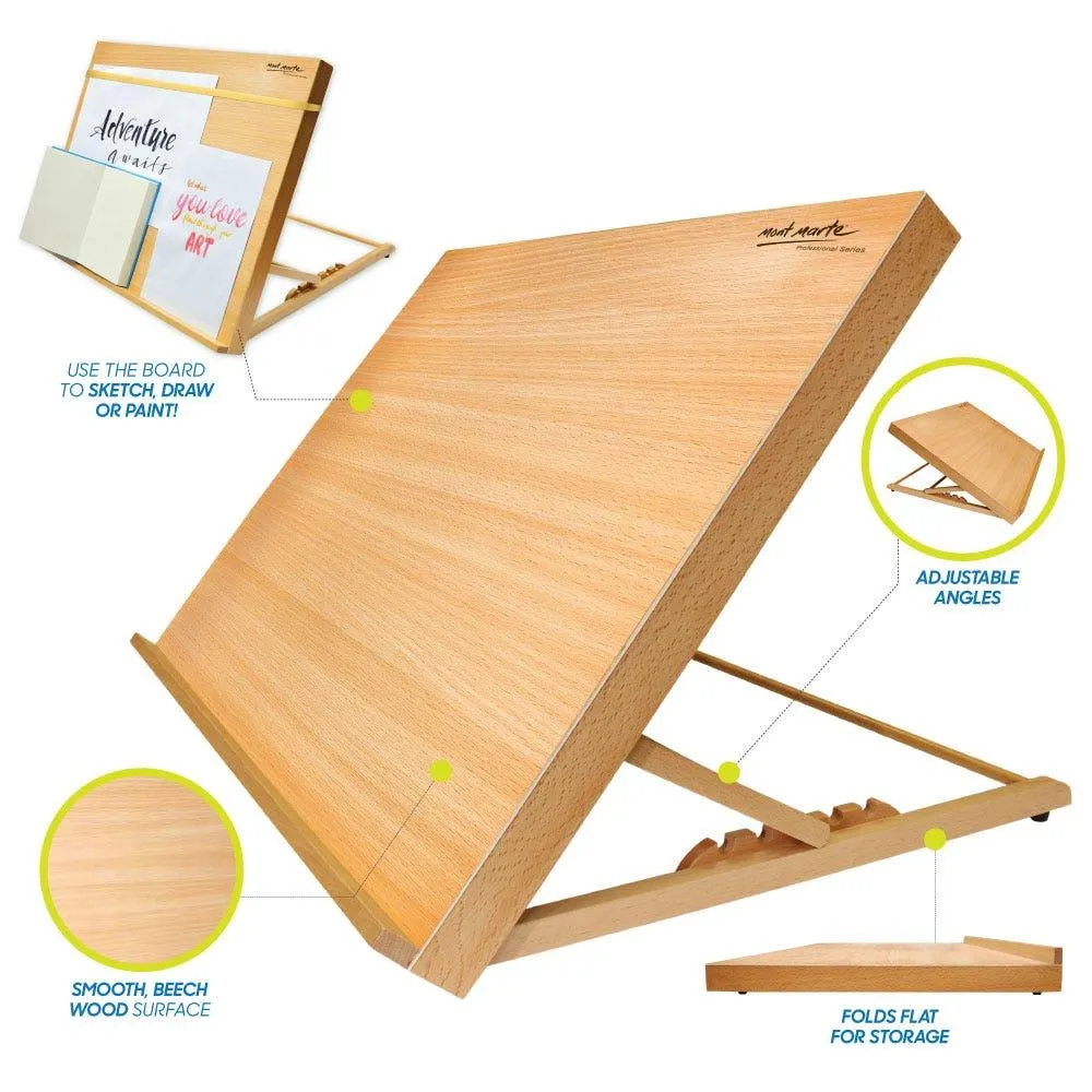 A3 Drawing Board Signature 47 x 6.2cm (18.5 x 14.2in) - Mont Marte