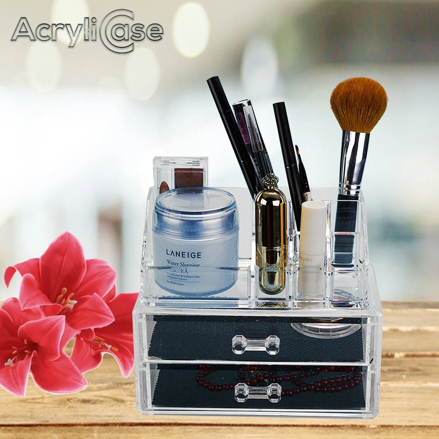 Acrylic Cosmetic Organizers many sizes to choose from