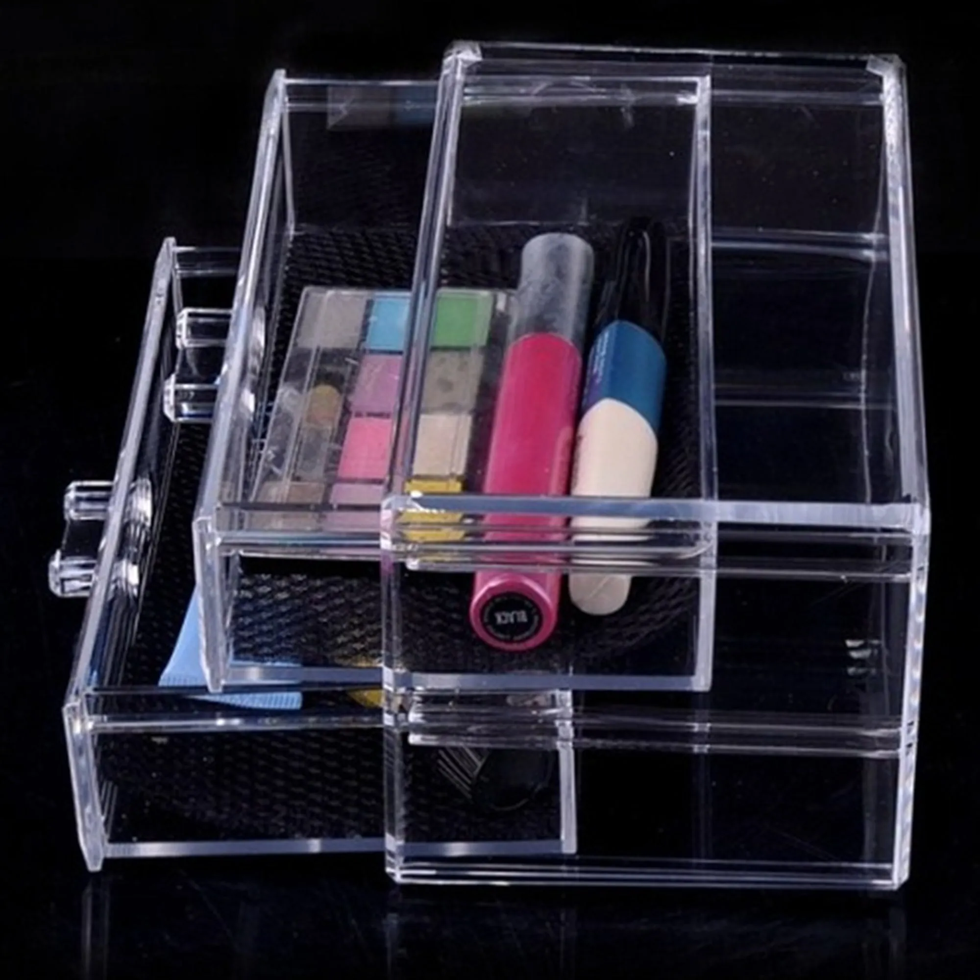 Acrylic Cosmetic Organizers many sizes to choose from