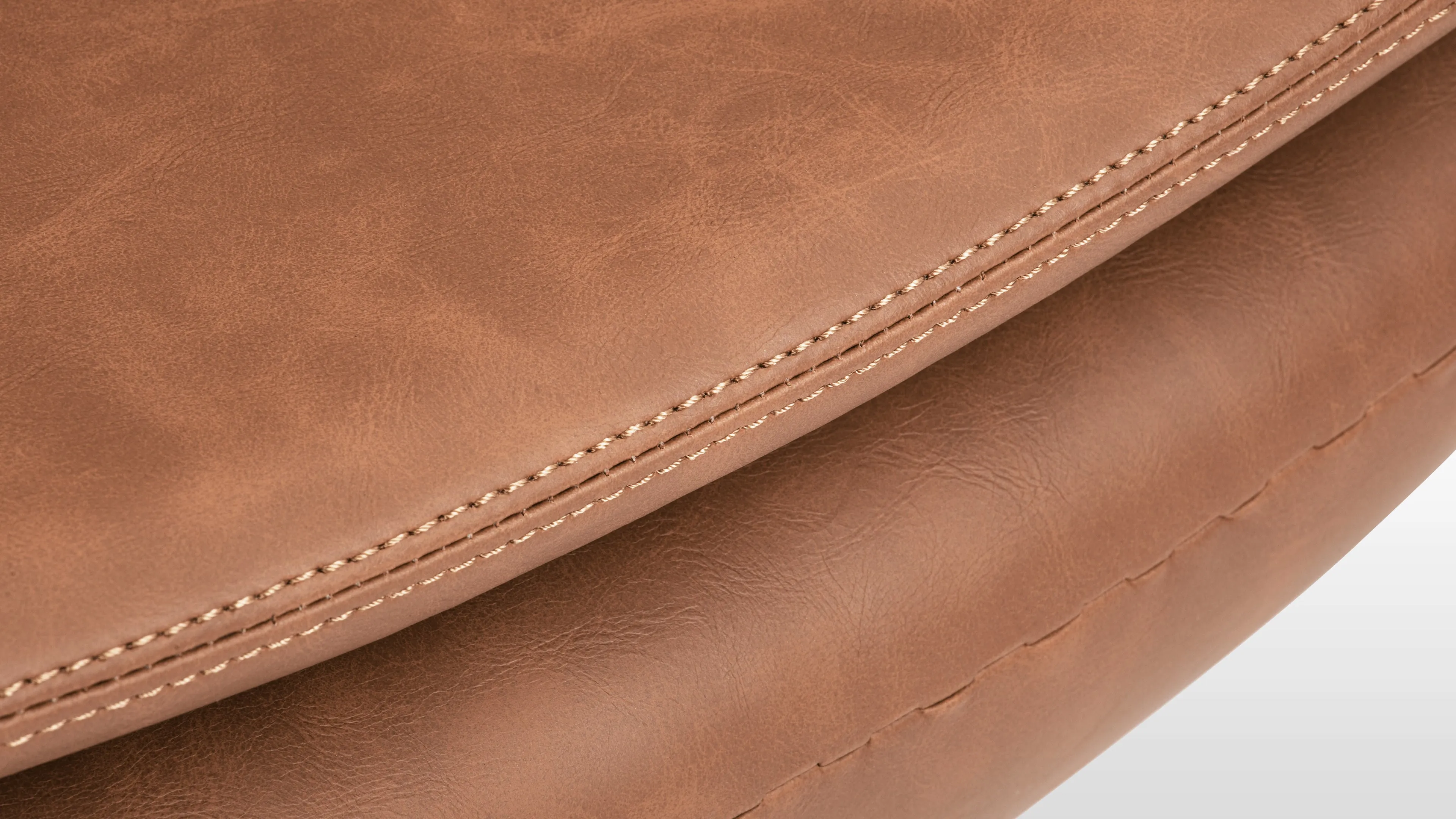 Arne - Arne Chair, Chestnut Vegan Leather