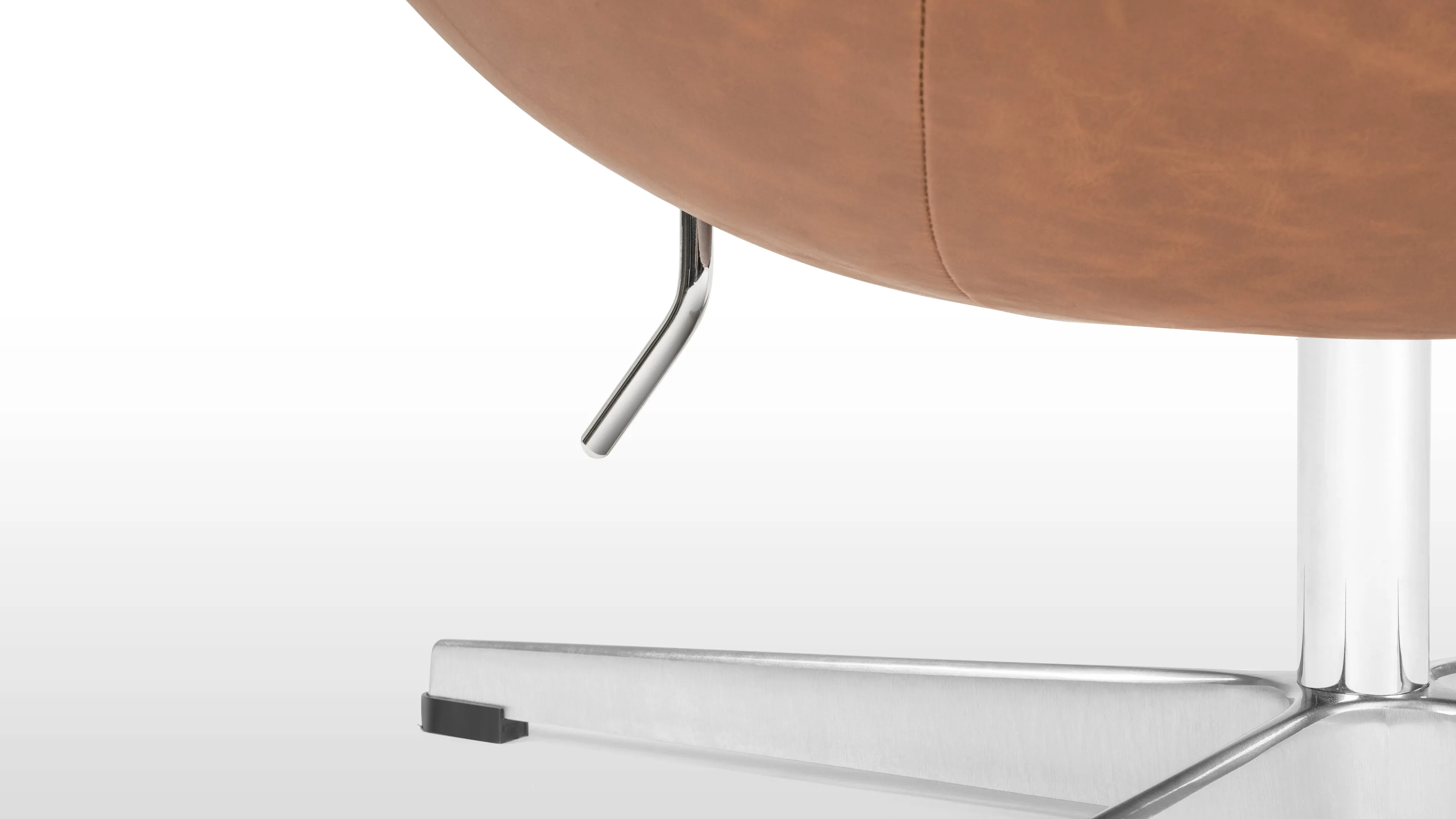 Arne - Arne Chair, Chestnut Vegan Leather