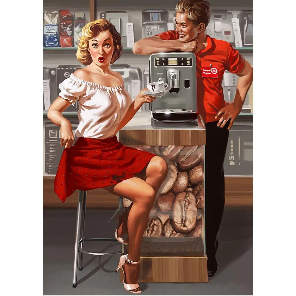 Beauty 5D DIY Full Drill Diamond Painting