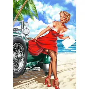 Beauty 5D DIY Full Drill Diamond Painting