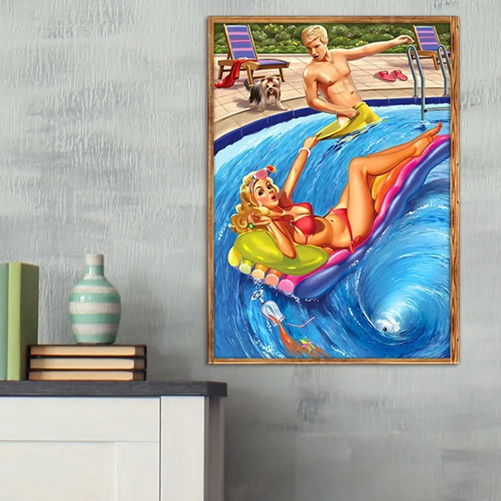Beauty 5D DIY Full Drill Diamond Painting