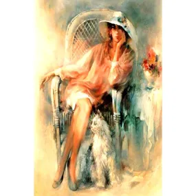 Beauty 5D DIY Full Square Drill Diamond Painting