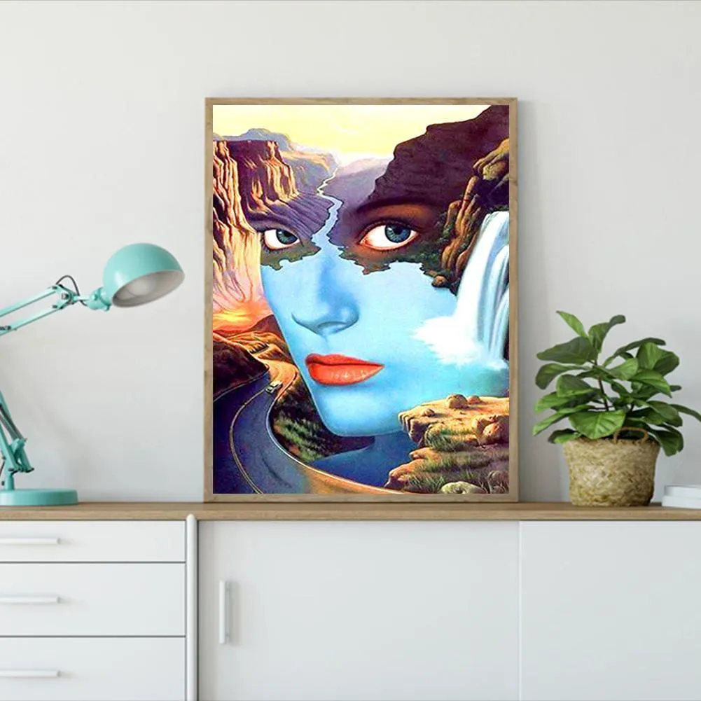 Beauty 5D DIY Full Square Drill Diamond Painting