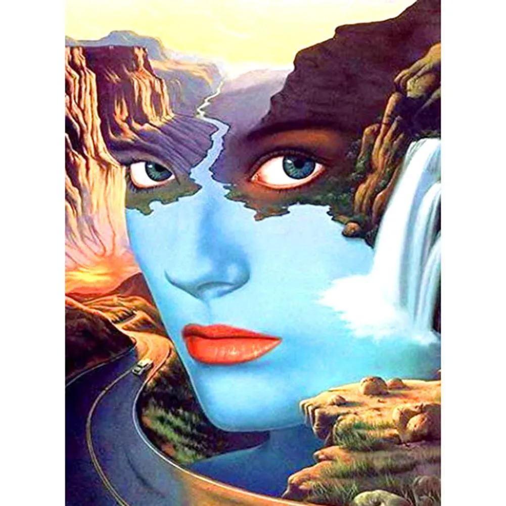 Beauty 5D DIY Full Square Drill Diamond Painting