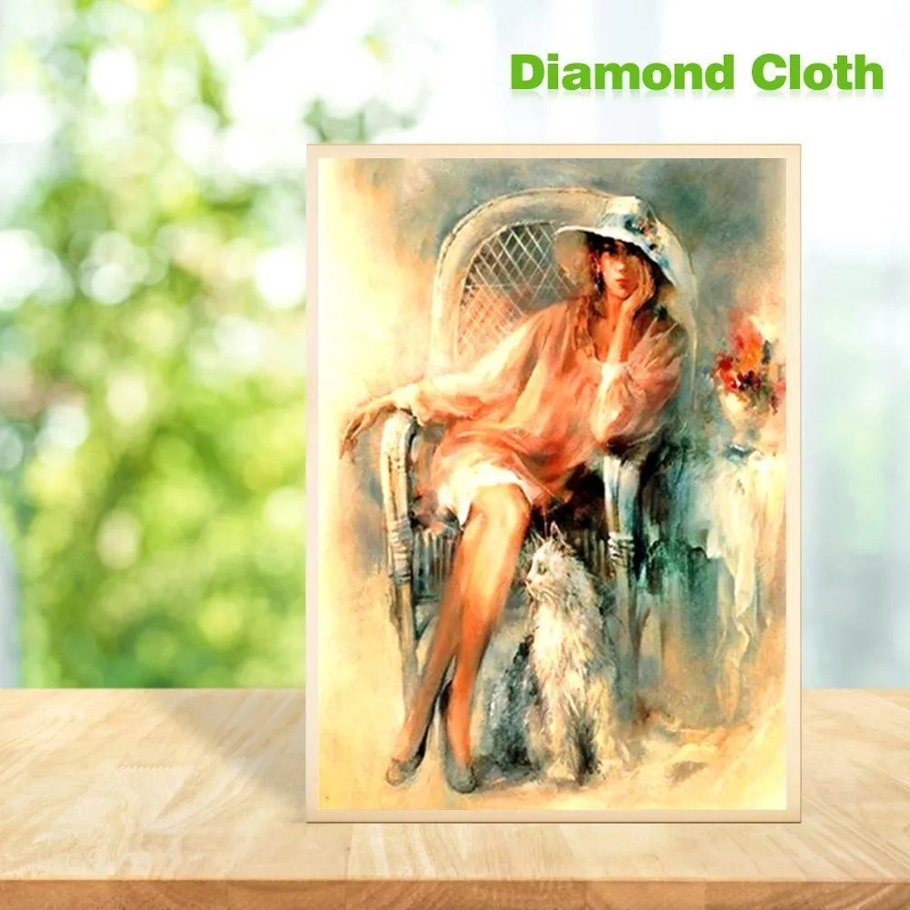 Beauty 5D DIY Full Square Drill Diamond Painting