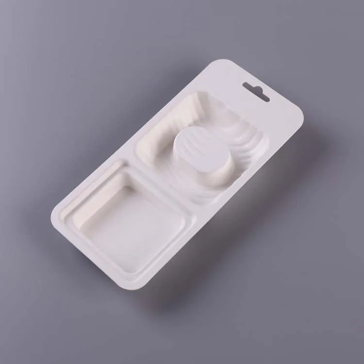 Biodegradable Pulp Wrist Watch Box Case Organizer
