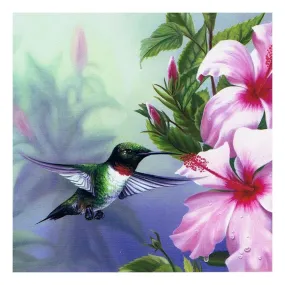 Bird Flower DIY Full Drill Diamond Painting