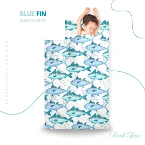 Blue Fin Kids' Long Sleeping Bag | A Catchy Blend of Comfort & Style | Lightweight and Durable Sleeping Bag for Kids