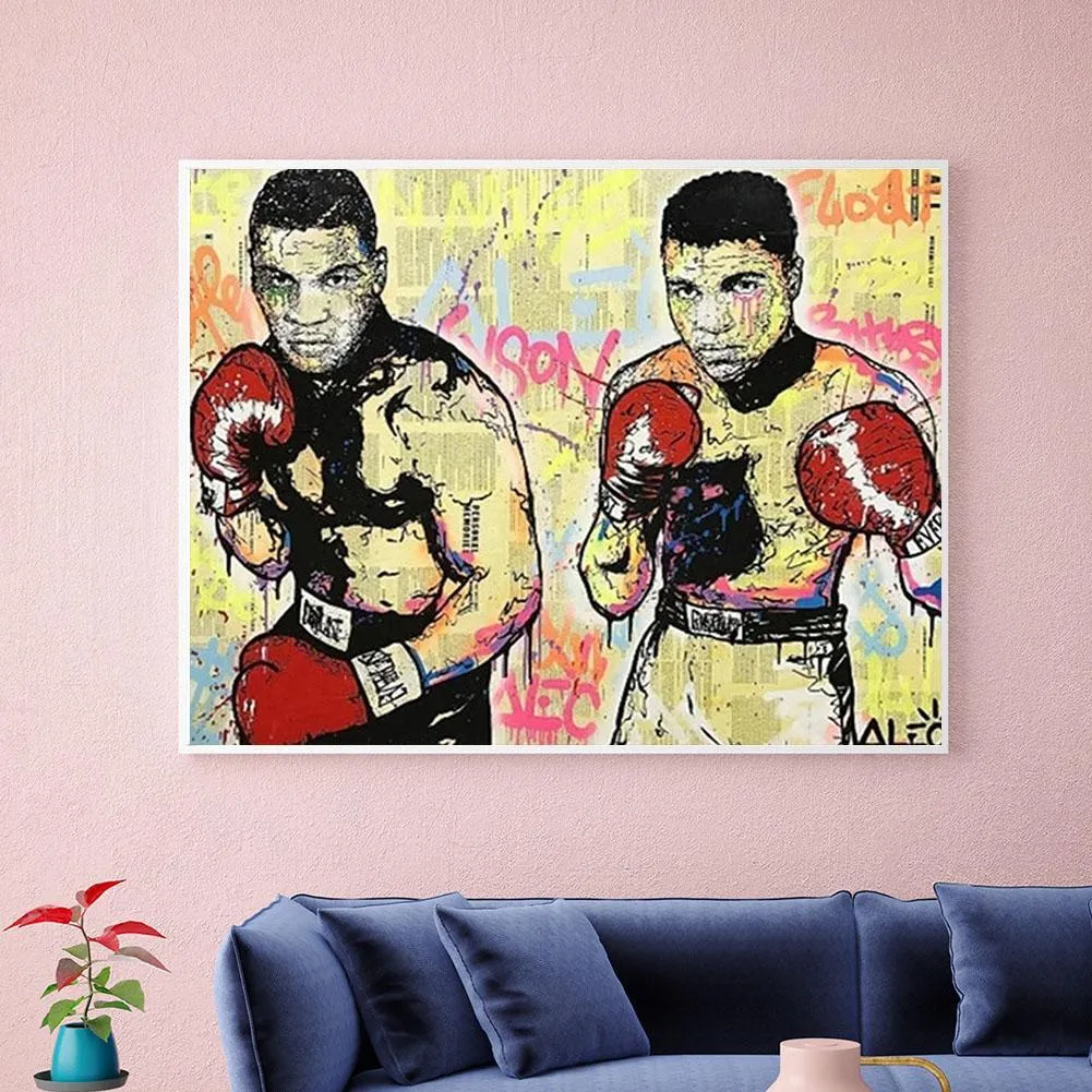 Boxing Champion 5D DIY Full Drill Diamond Painting