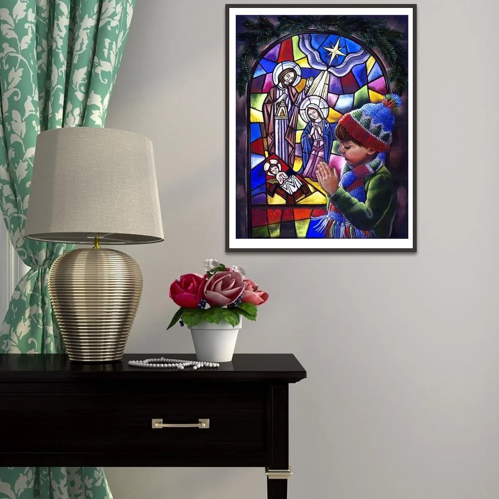 Boy 5D DIY Full Drill Diamond Painting