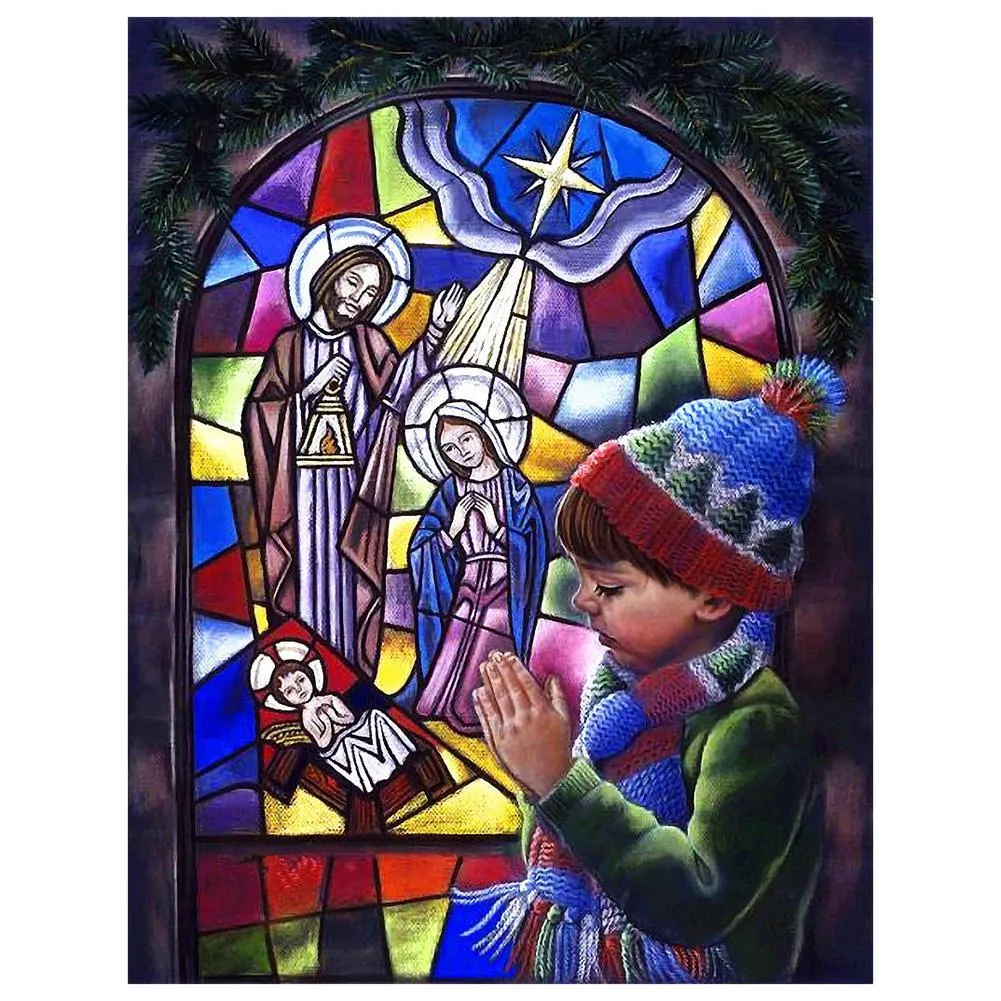Boy 5D DIY Full Drill Diamond Painting