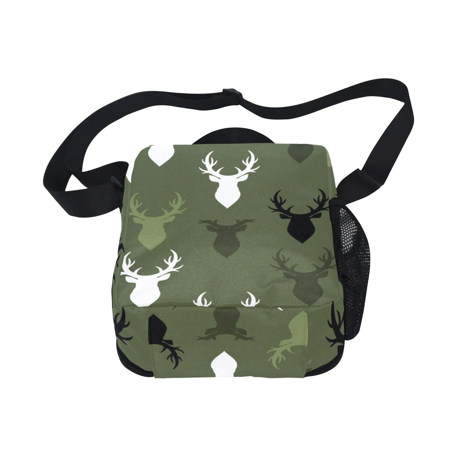 Buck Print Lunch Bag for Kids - Durable Nylon, Thermal Insulation