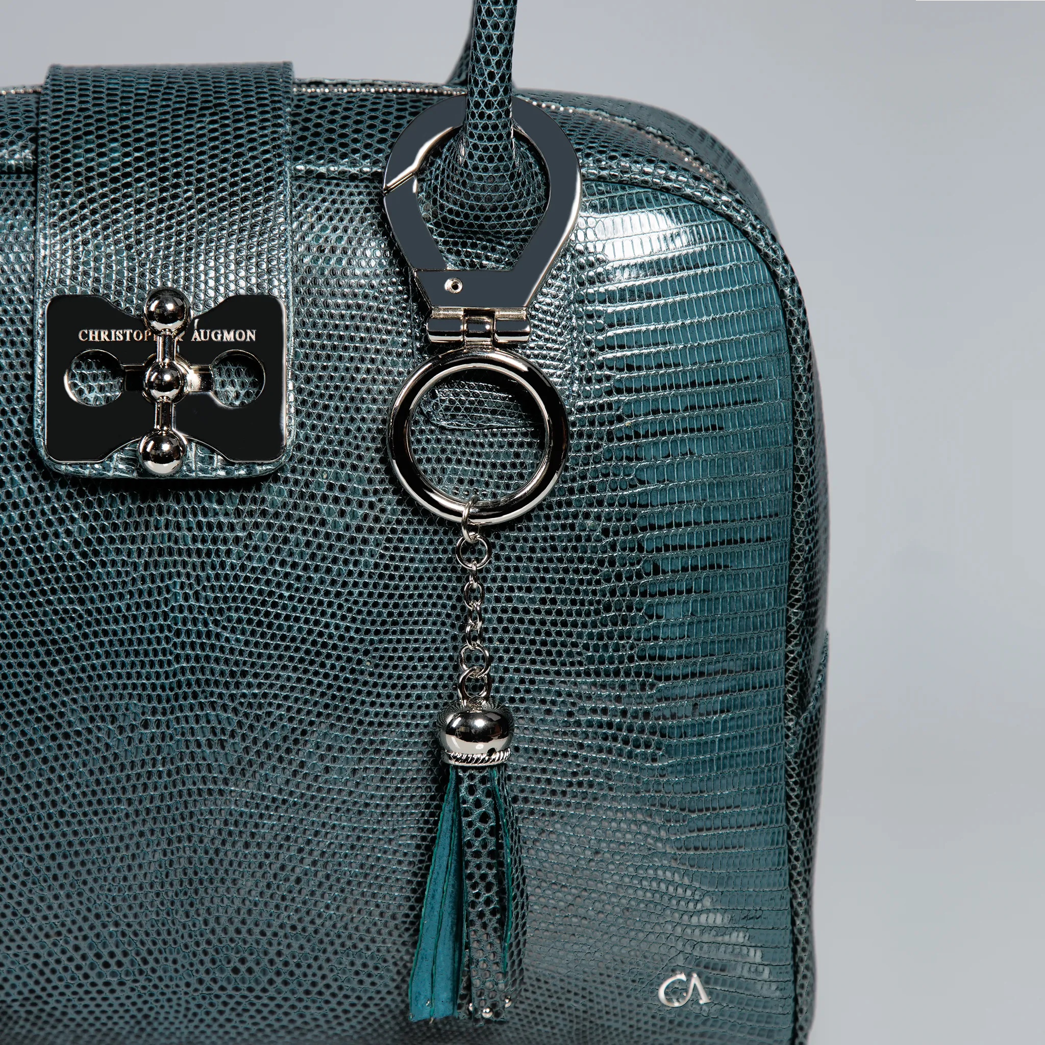 CA Custom Handbag; Custom Lizard "Vanessa" Handbag