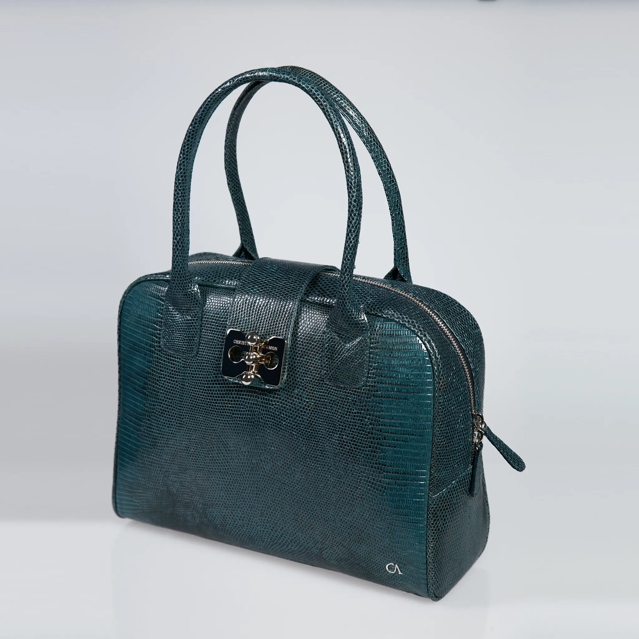 CA Custom Handbag; Custom Lizard "Vanessa" Handbag