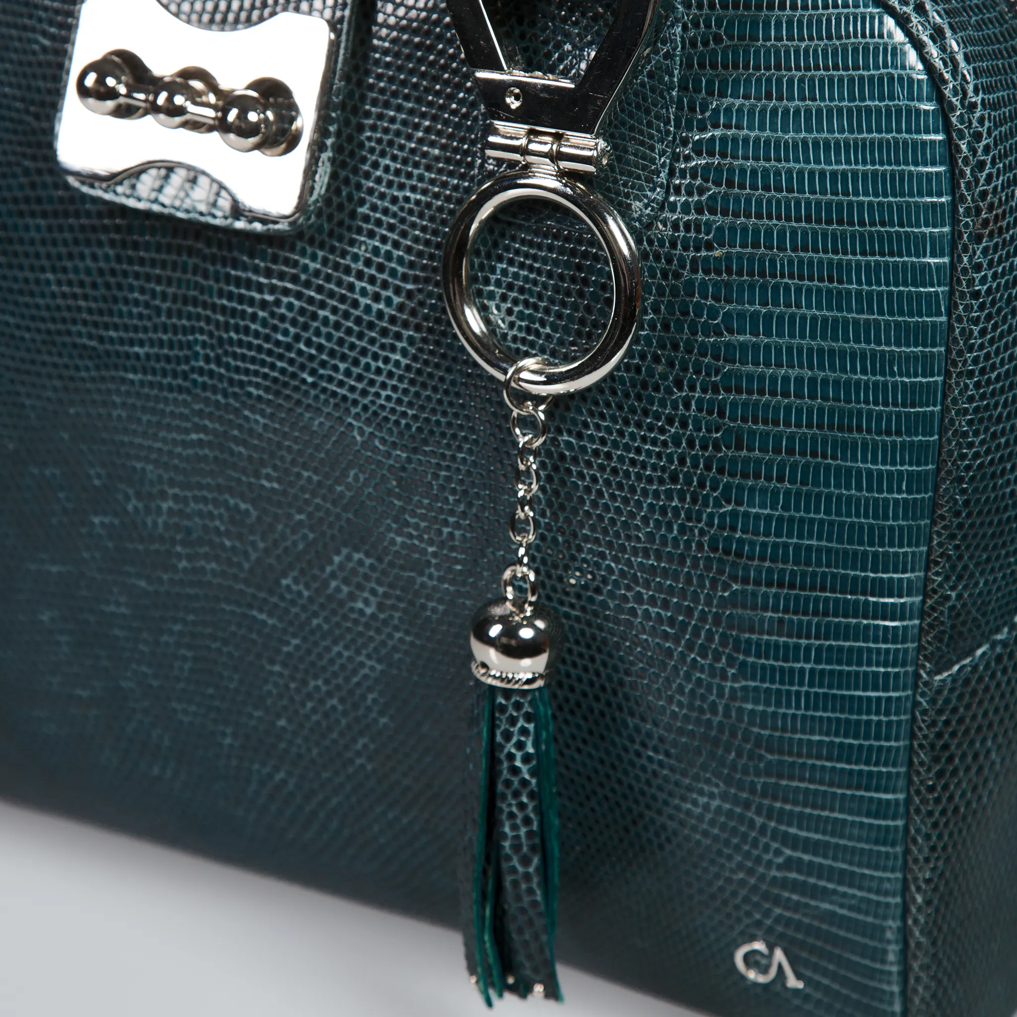 CA Custom Handbag; Custom Lizard "Vanessa" Handbag