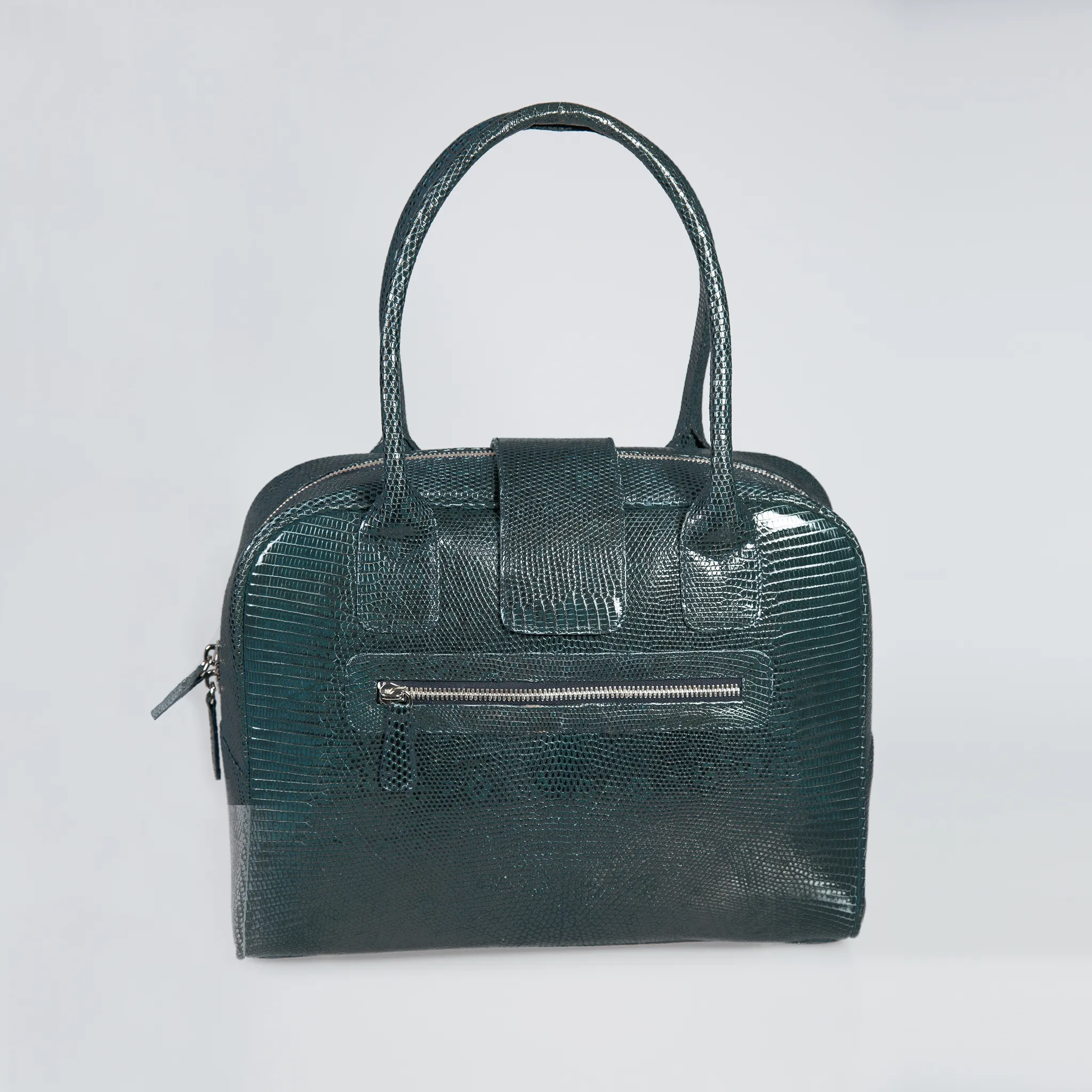 CA Custom Handbag; Custom Lizard "Vanessa" Handbag