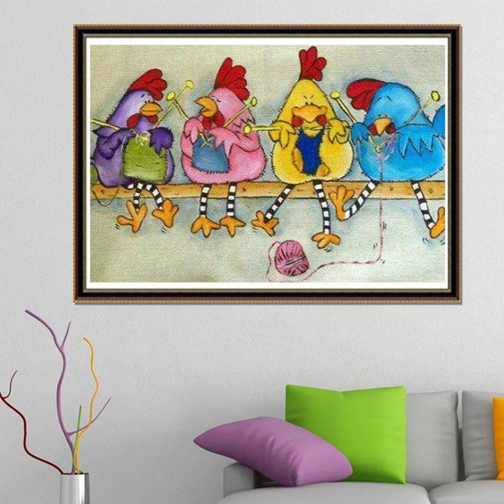 Chicken  Full Drill 5D DIY Diamond Painting