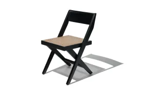 Compass Cane Dining Chair