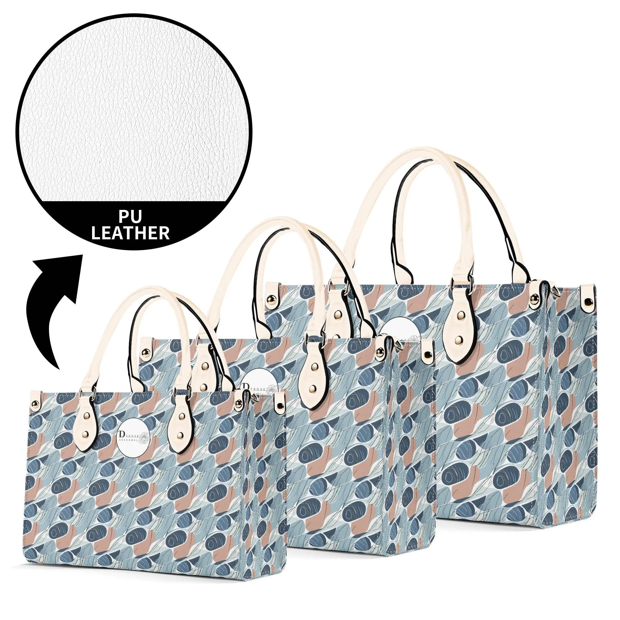 Cool Touch Luxury Women Leather Handbag (3 sizes)