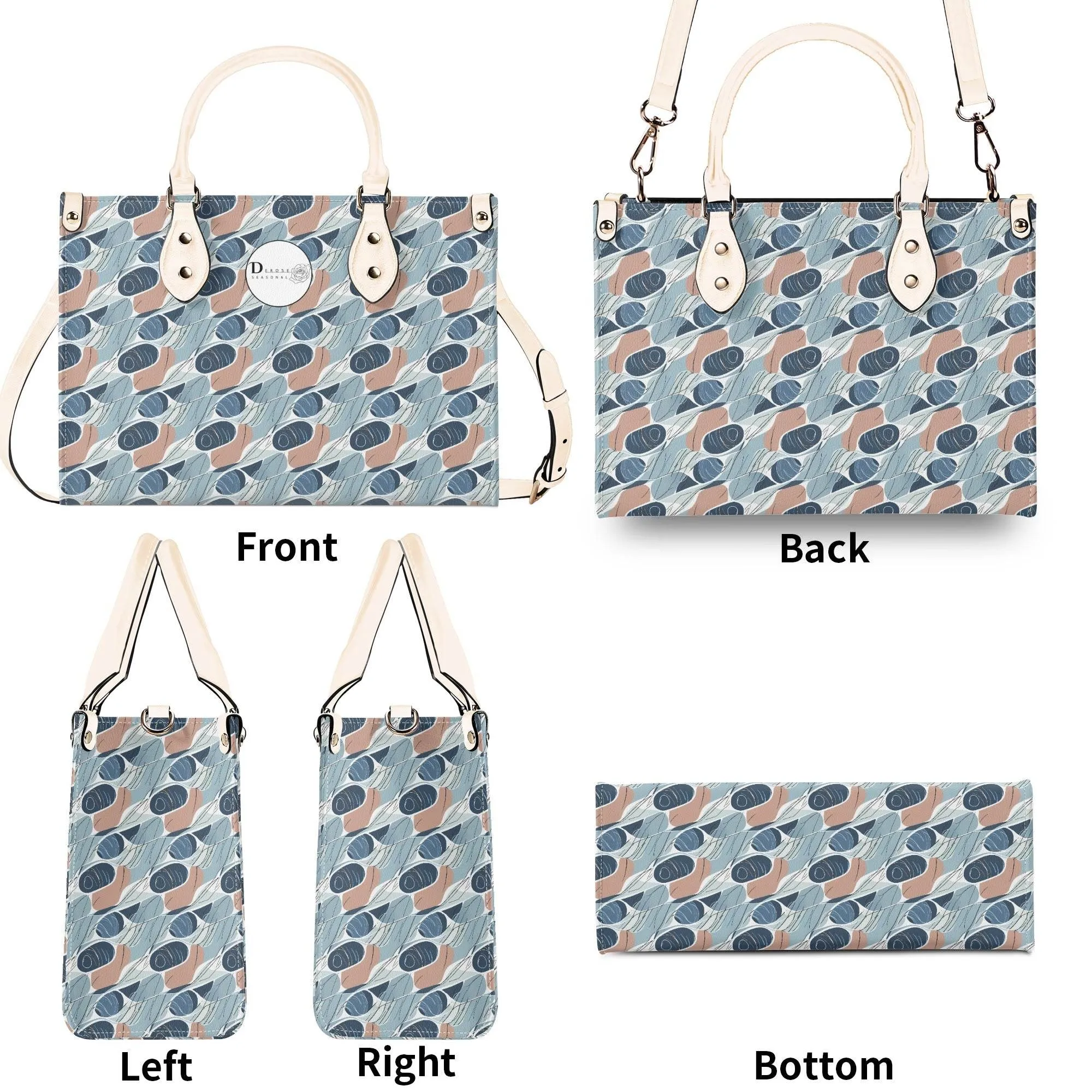 Cool Touch Luxury Women Leather Handbag (3 sizes)