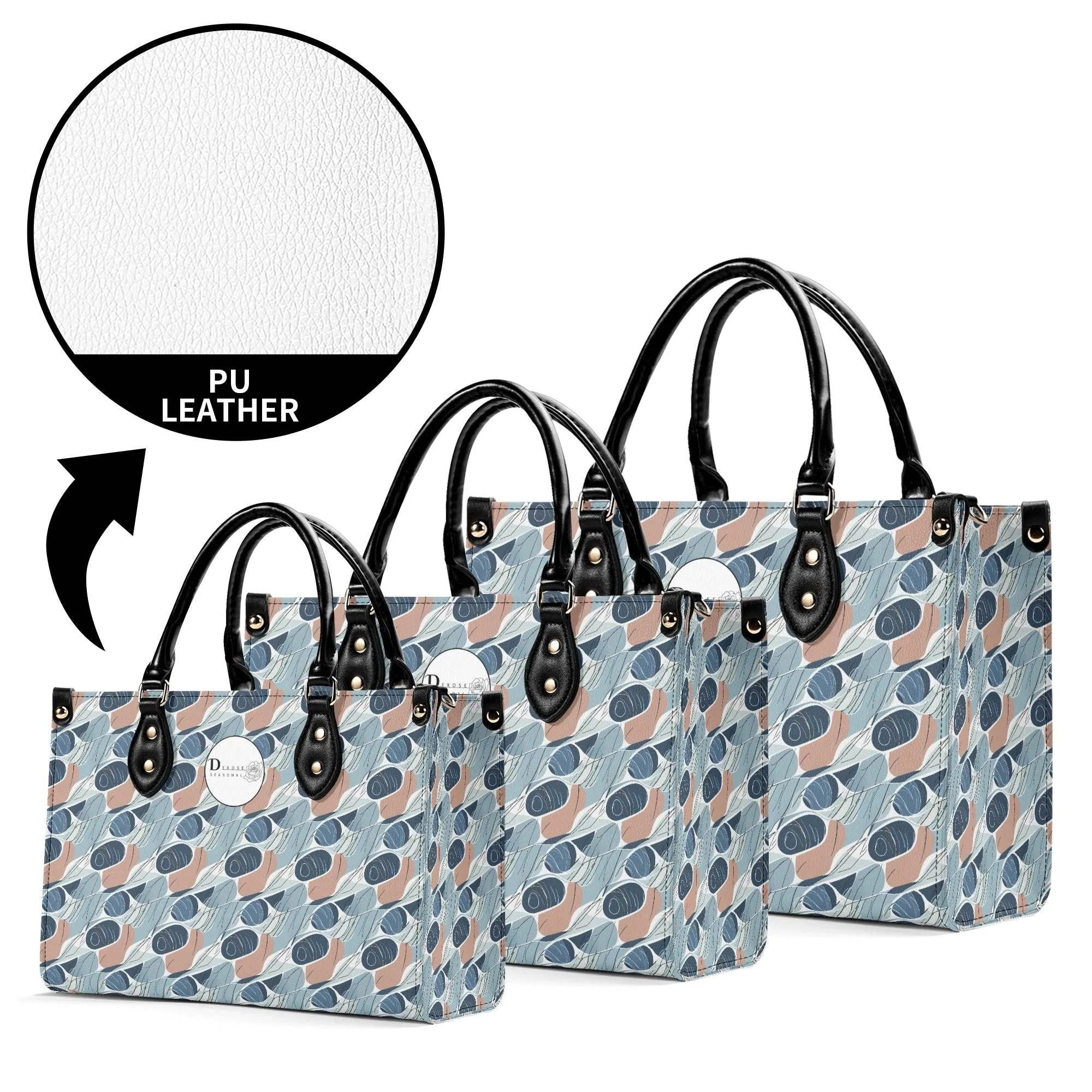 Cool Touch Luxury Women Leather Handbag (3 sizes)
