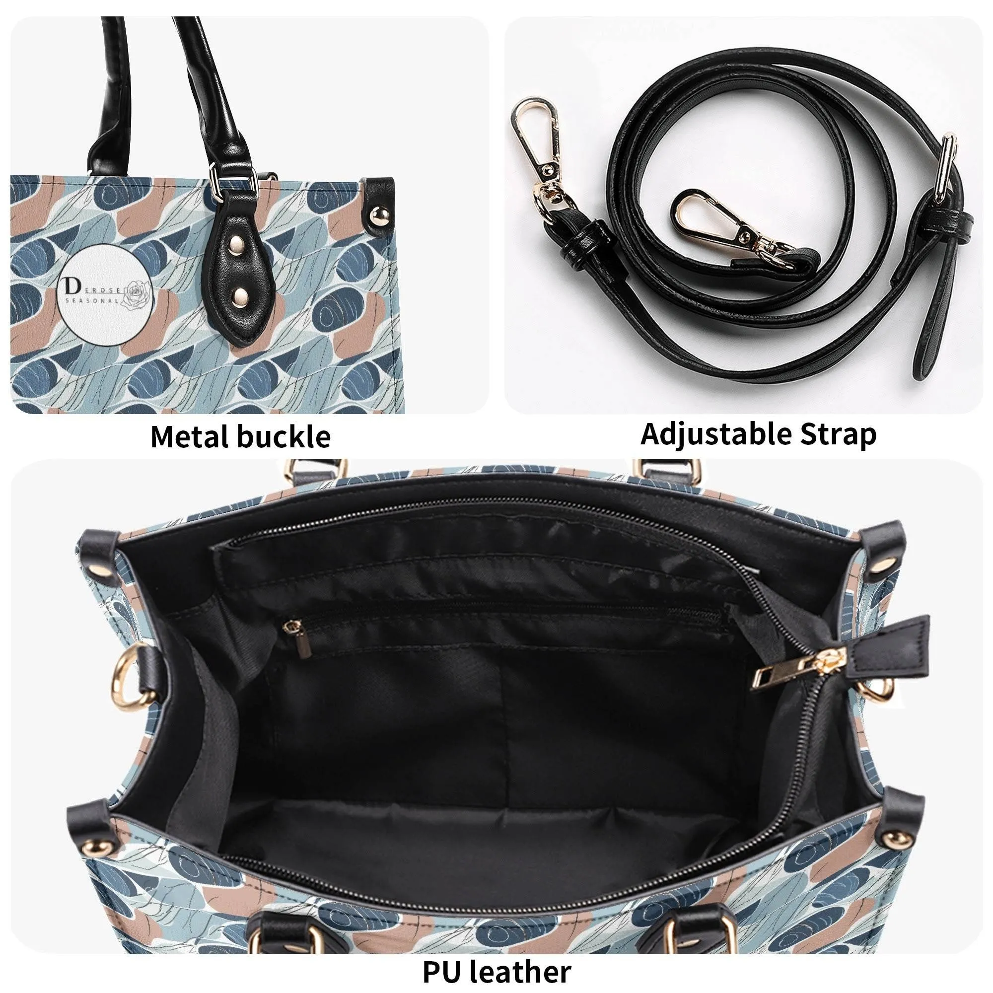 Cool Touch Luxury Women Leather Handbag (3 sizes)