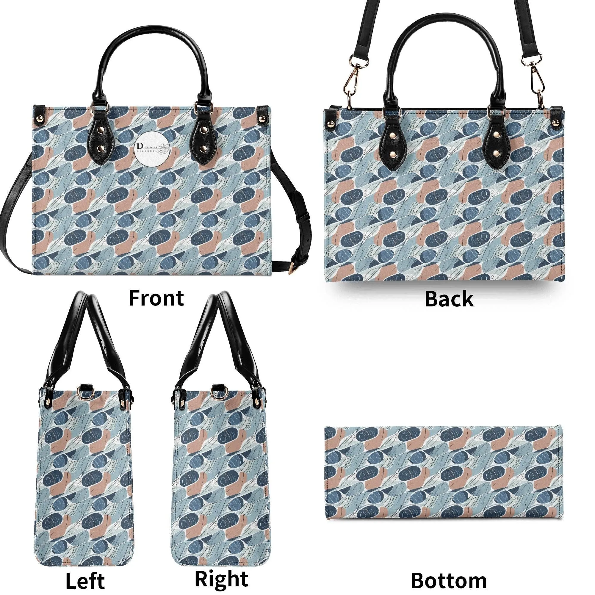 Cool Touch Luxury Women Leather Handbag (3 sizes)