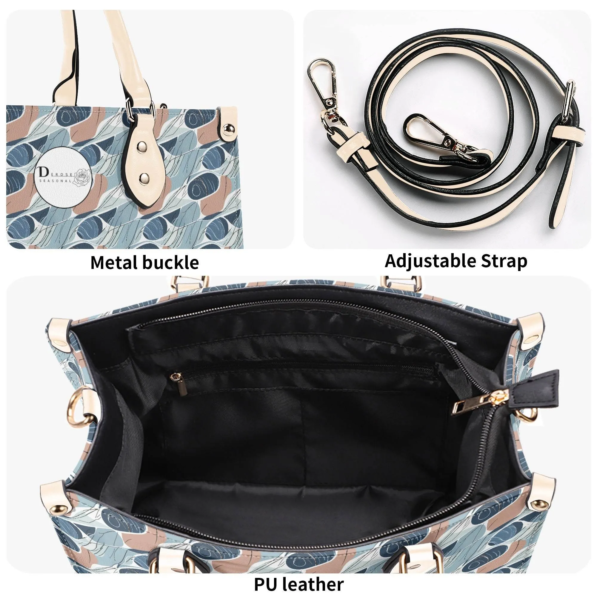 Cool Touch Luxury Women Leather Handbag (3 sizes)