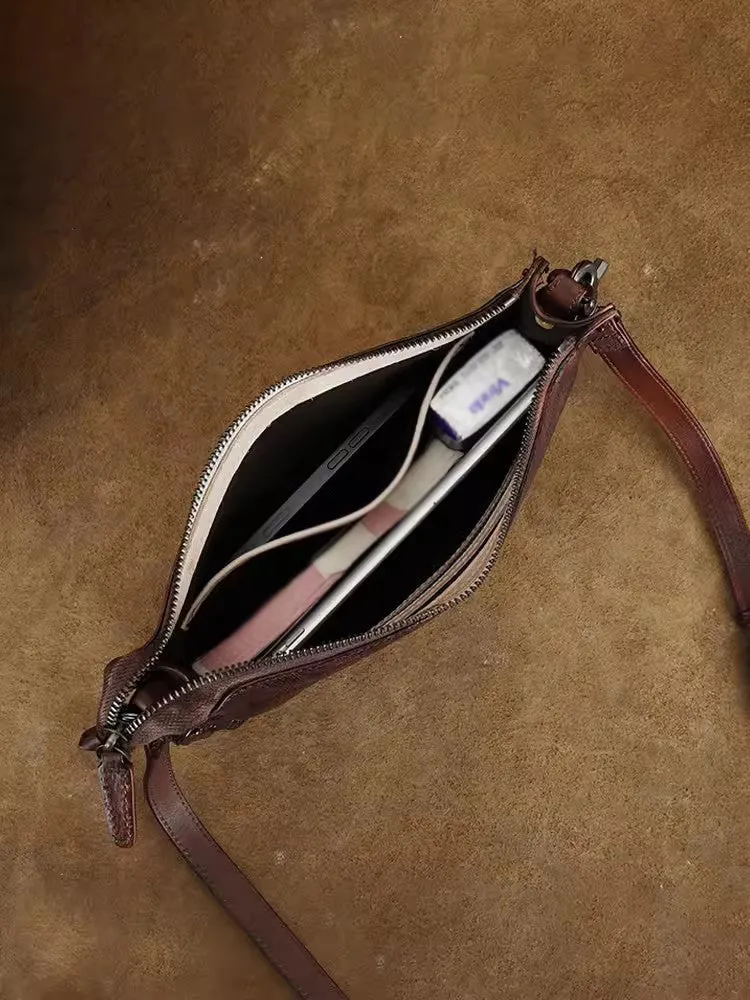 Cool Womens Genuine Leather Shoulder Bag Leather Crossbody Purse