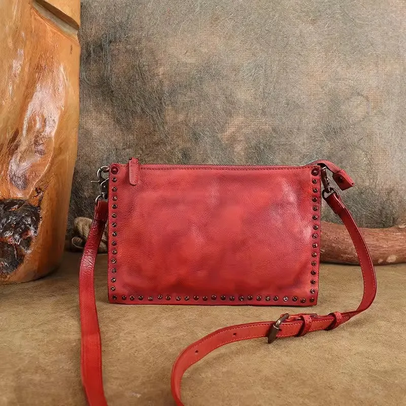 Cool Womens Genuine Leather Shoulder Bag Leather Crossbody Purse