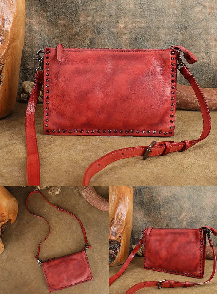 Cool Womens Genuine Leather Shoulder Bag Leather Crossbody Purse