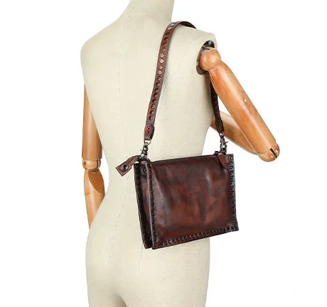 Cool Womens Genuine Leather Shoulder Bag Leather Crossbody Purse