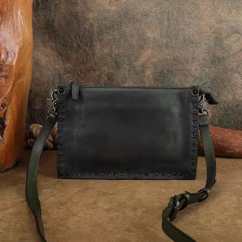 Cool Womens Genuine Leather Shoulder Bag Leather Crossbody Purse