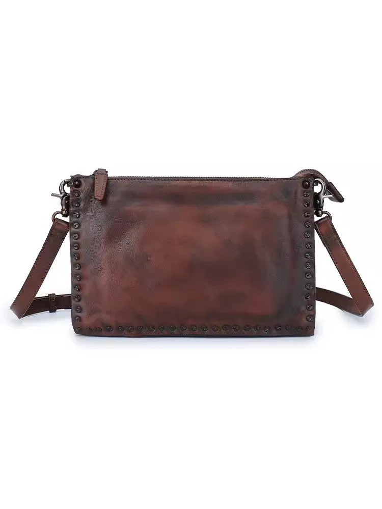 Cool Womens Genuine Leather Shoulder Bag Leather Crossbody Purse