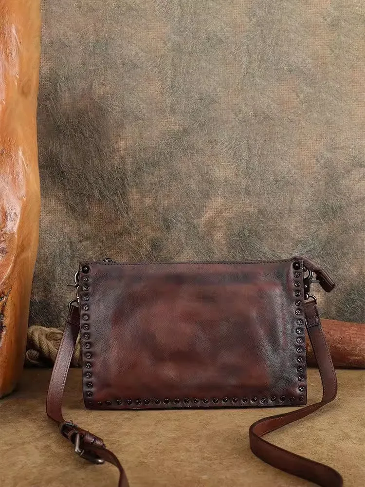 Cool Womens Genuine Leather Shoulder Bag Leather Crossbody Purse