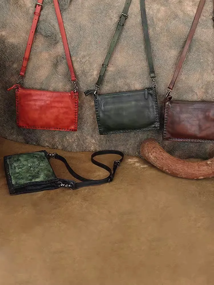 Cool Womens Genuine Leather Shoulder Bag Leather Crossbody Purse