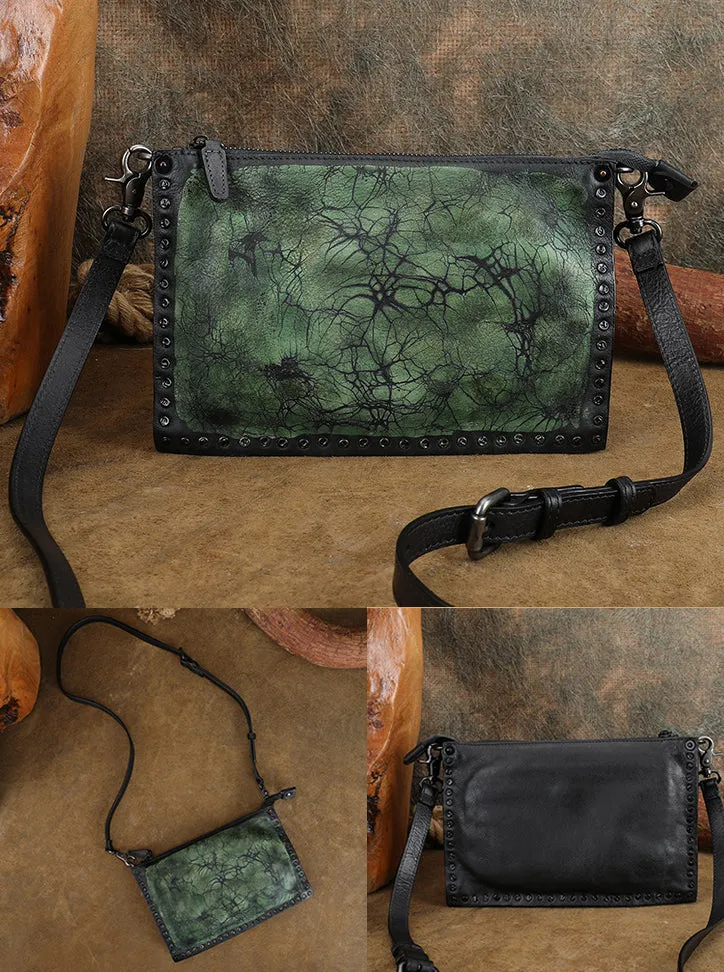 Cool Womens Genuine Leather Shoulder Bag Leather Crossbody Purse