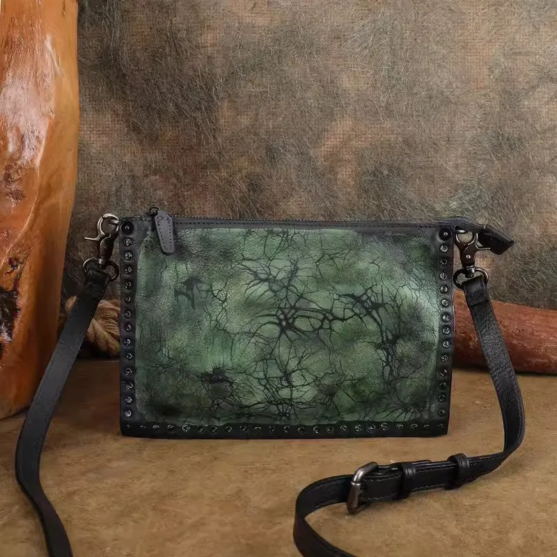 Cool Womens Genuine Leather Shoulder Bag Leather Crossbody Purse
