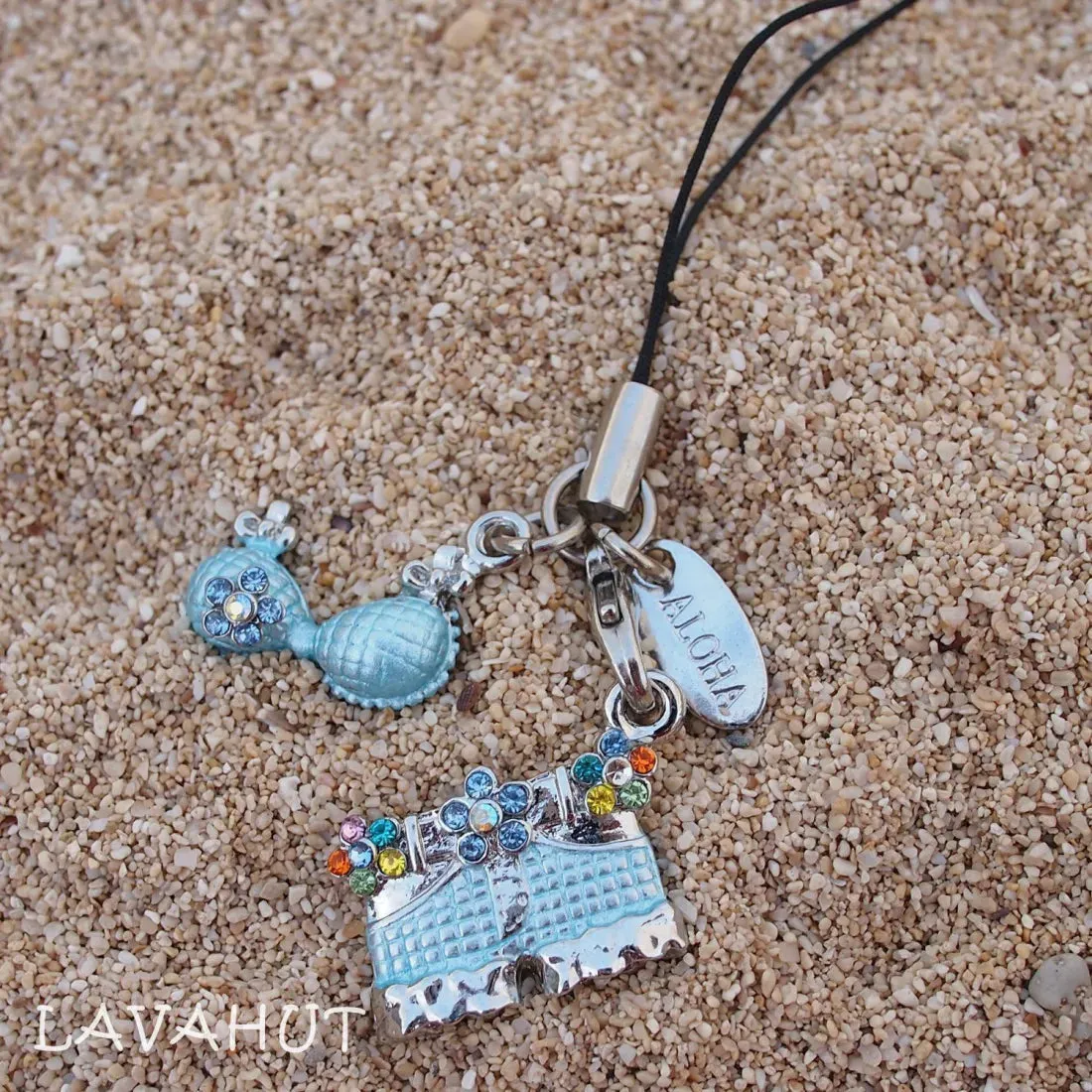 Daisy Dukes Hawaiian Pendant Charm