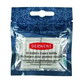 Derwent Battery Operated Eraser Refills 30pk